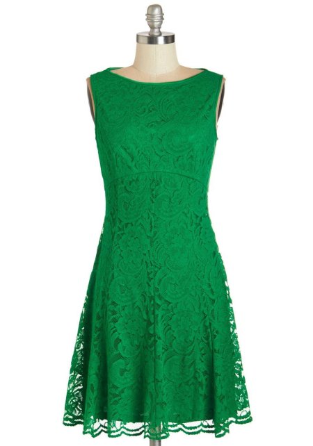 Кружевное платье