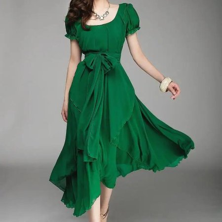 Платье шифоновое