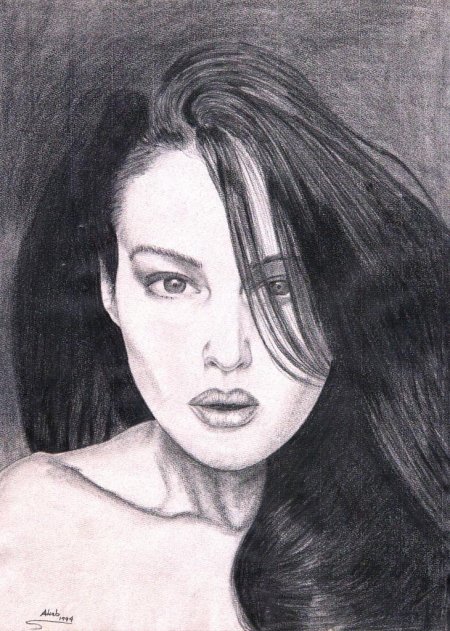 Моника беллуччи портрет