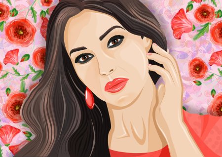 Портрет моники белуччи