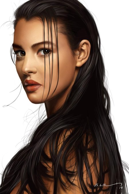 Моника беллуччи портрет