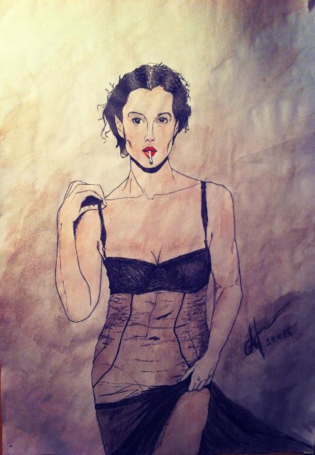 Моника беллуччи максим спина