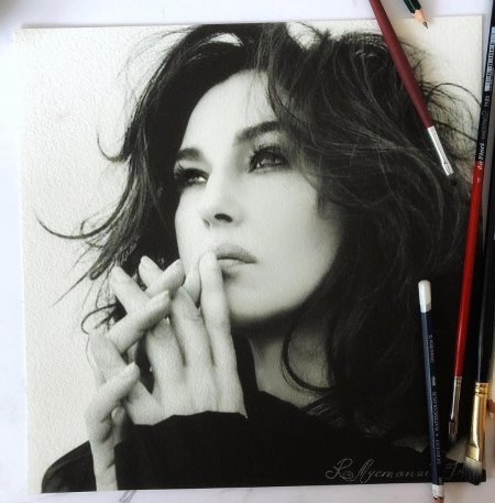 Моника беллуччи портрет