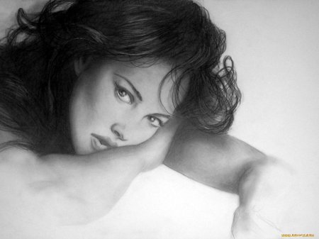 Моника беллуччи рисунок