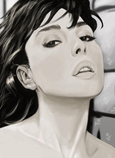 Моника беллуччи портрет