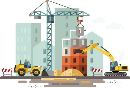 Рисунок стройка