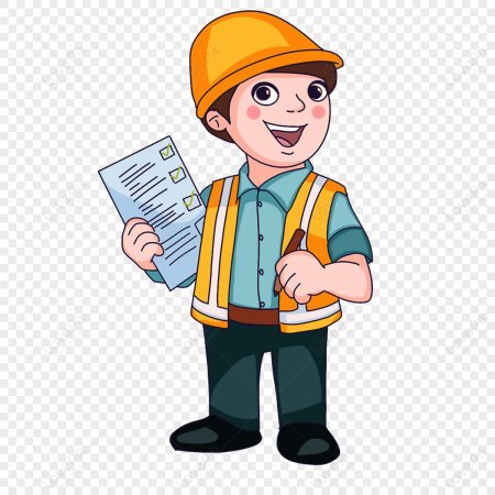 Работники мультяшные