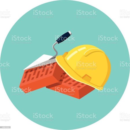 Кирпич в каске