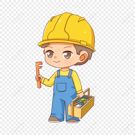 Строитель клипарт