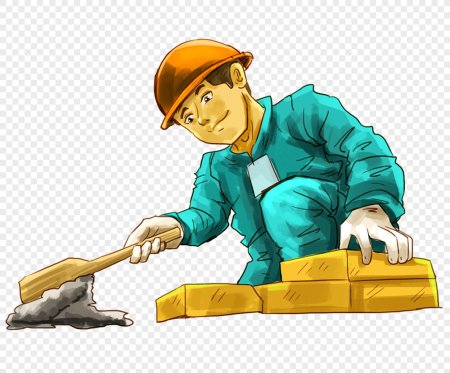 Строитель мультяшный