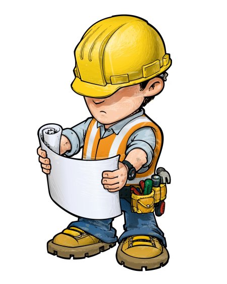 Строитель мультяшный