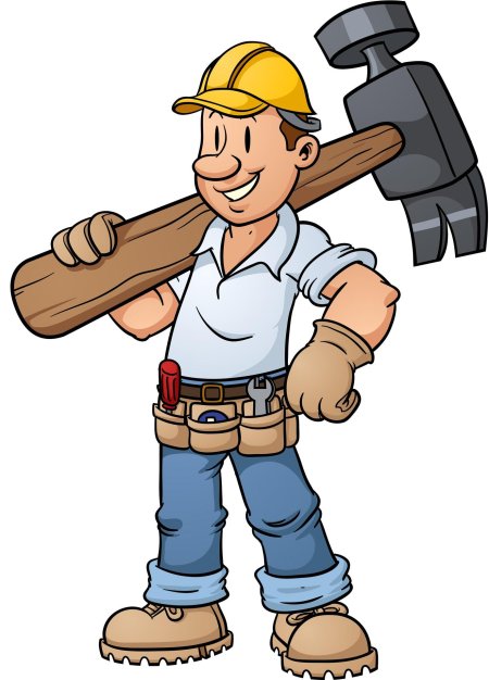 Строитель мультяшный