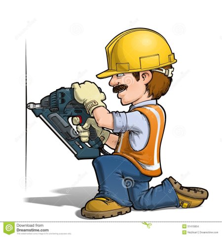 Строитель мультяшный