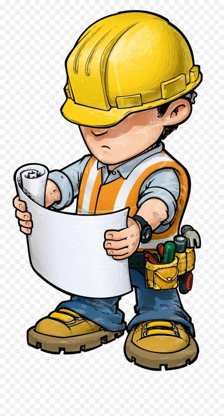 Строитель мультяшный