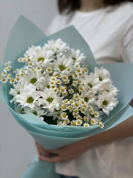 Букет бакарди ромашковая хризантема