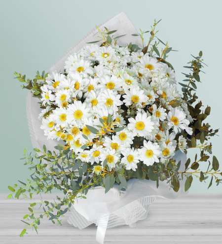 Ромашковый букет крупская