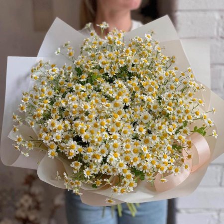 Букет кустовых ромашек