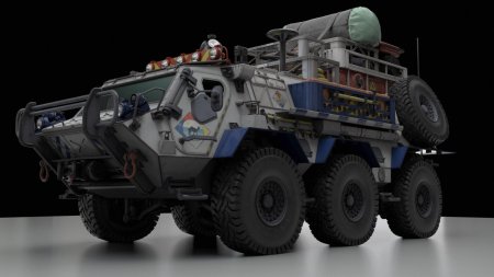 Боевой автомобиль будущего