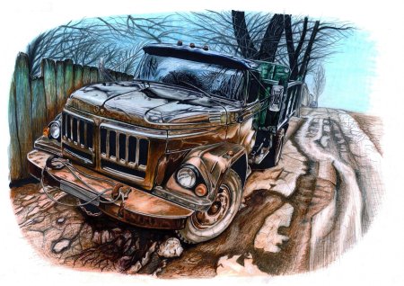 Машина иллюстрация