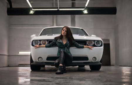 Додж челленджер тёлки