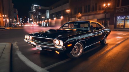 Dodge challenger black