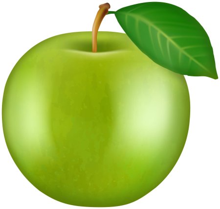 Зеленое яблоко