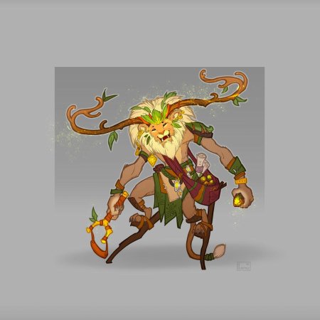 Друид концепт арт