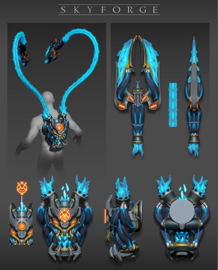 Скайфордж легендарное оружие