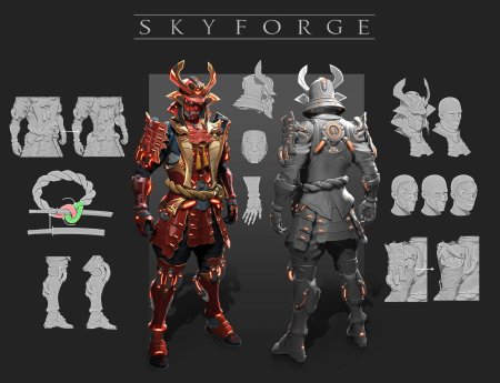 Skyforge доспехи