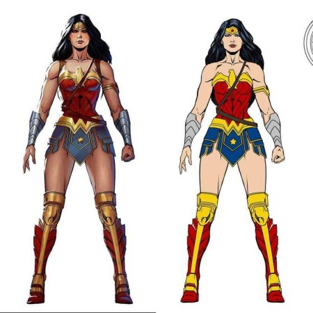 Чудо женщина референс