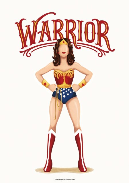 Женщина супергерой