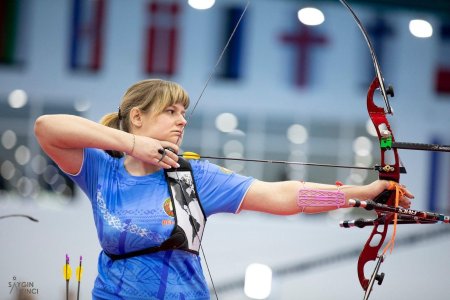 Александра савенкова стрельба из лука
