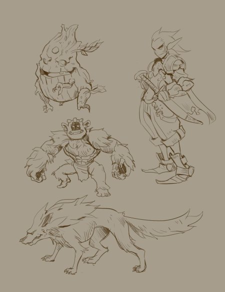 Зе форест концепт-арт