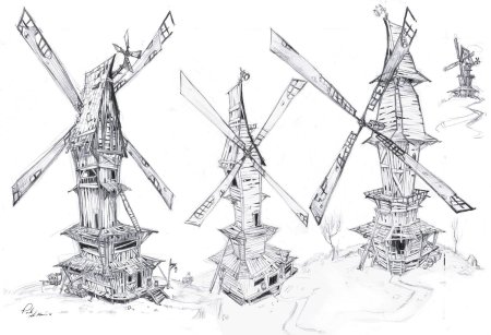 Архитектурные эскизы