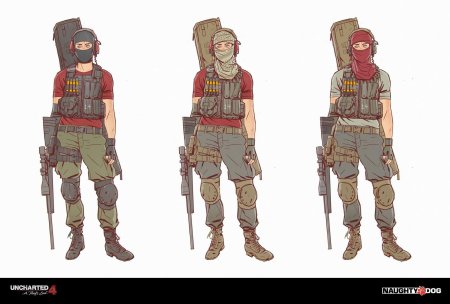 Солдат наемник концепт арт