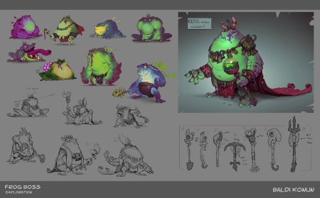 Монстры концепт арт