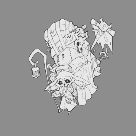 Эскиз персонажа