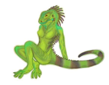 Игуана ящерица