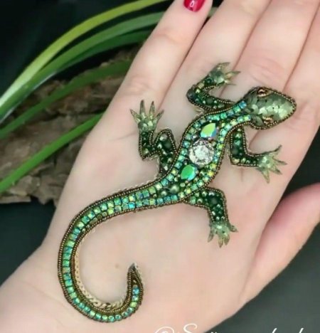 Хозяйка медной горы ящерица