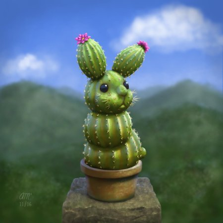 Веселый кактус