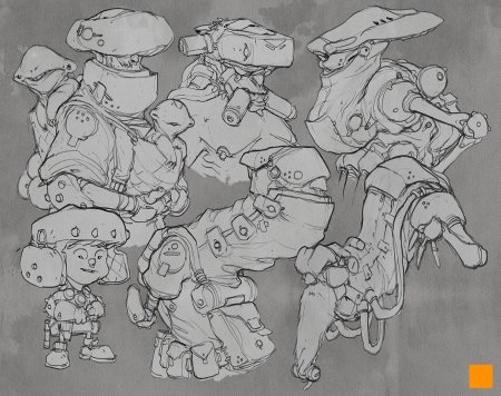 Концепт арт персонаж