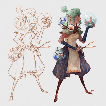 Стилизация персонажа