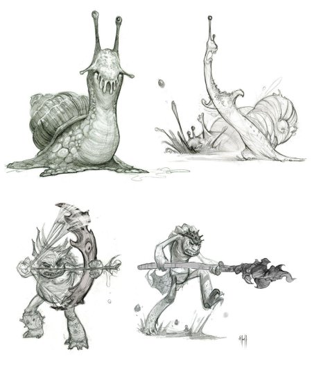 Улитка монстр