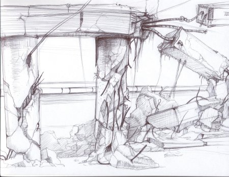 Скетчи локаций сталкер