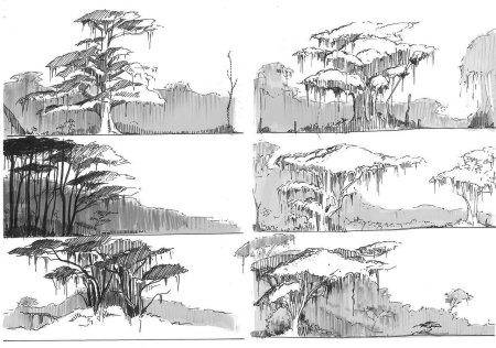 Архитектурная графика антураж и стаффаж