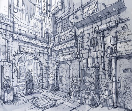 Архитектурные эскизы