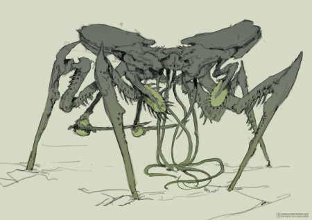 Монстры концепт арт