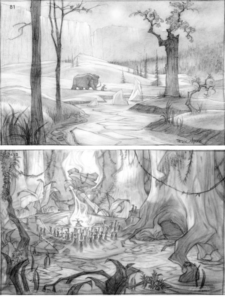 Ледниковый период концепт арт