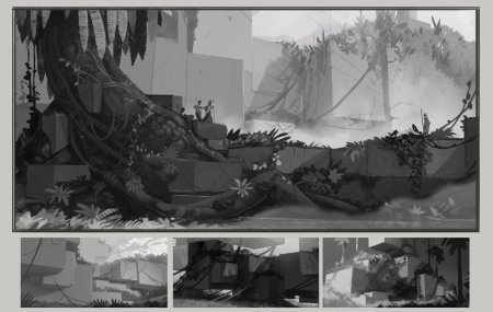 Концепт арт окружения