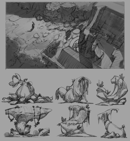 Наброски окружения